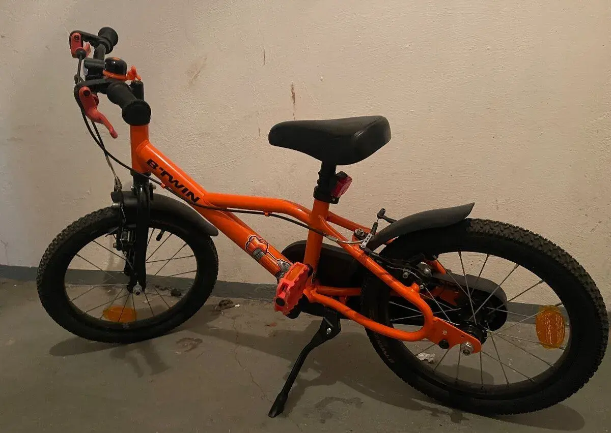 Dětské kolo 16″ – pro děti cca 3–6 let