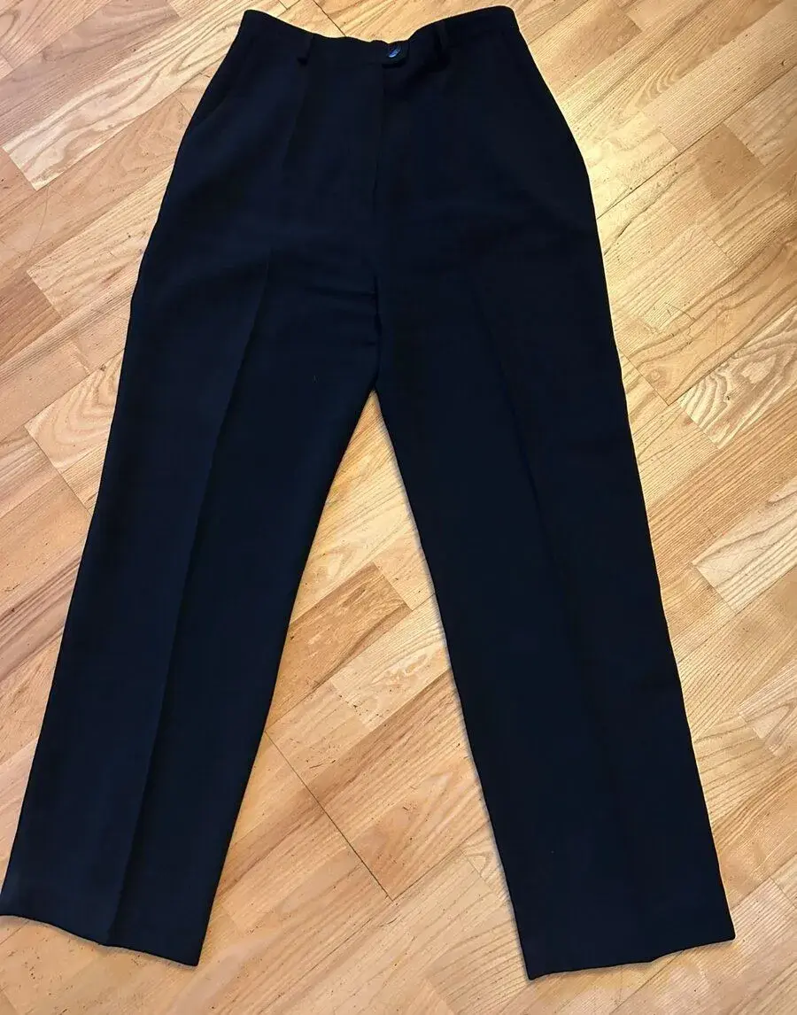 DENIS FR 38 černé dámské kalhoty - Made in France - puky - e