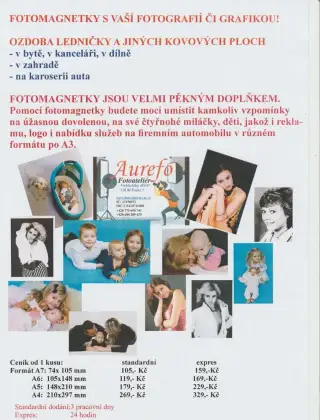 FOTOMAGNETKY-LEVNÁ DEKORACE-