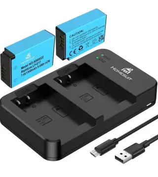 Nabíječka HomeSuit + 2× baterie LP-E17 1300 mAh