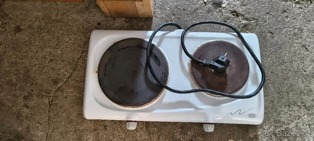 Dvouplotynkovy vařič ETA