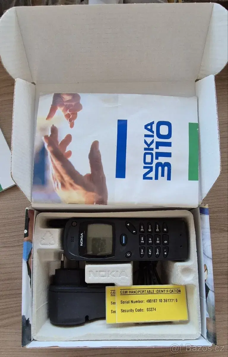 Nokia 3110 retro v kompletnim baleni
