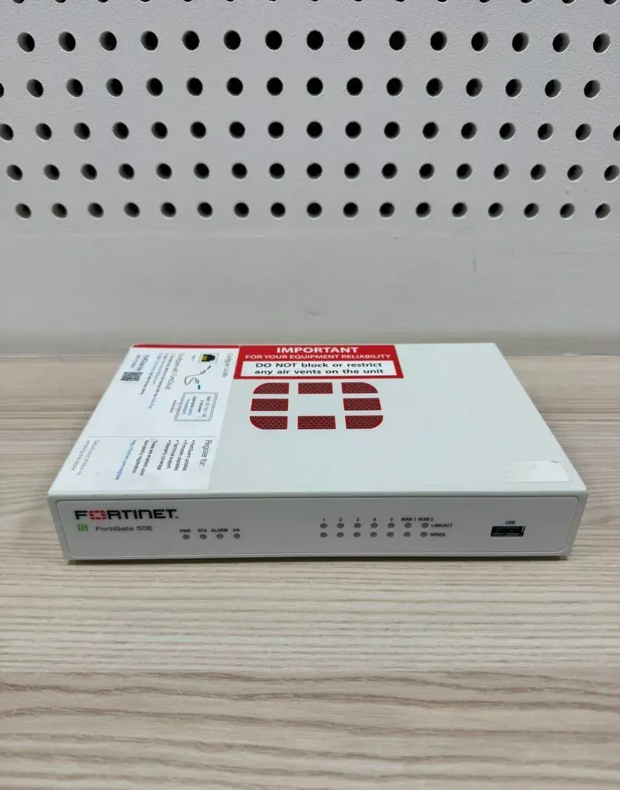 Fortinet FortiGate 50E | stav