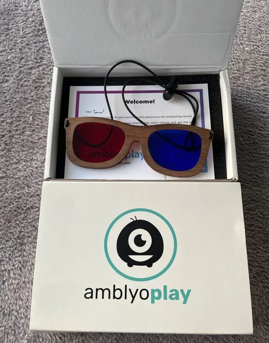 AmblyoPlay dětské brýle + účet k aplikaci