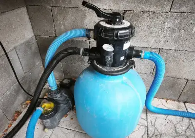 Písková filtrace včetně čerpadla