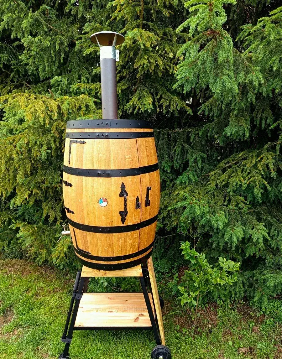 Udírna ze sudu - plně automatická