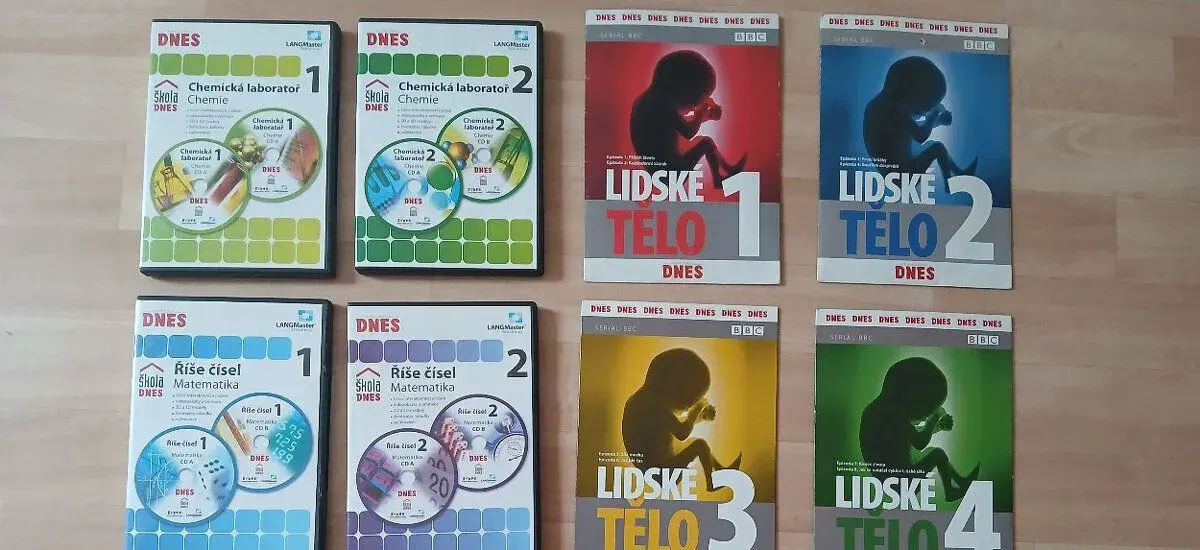 DVD Lidské tělo, Říše čísel, Chemická laboratoř