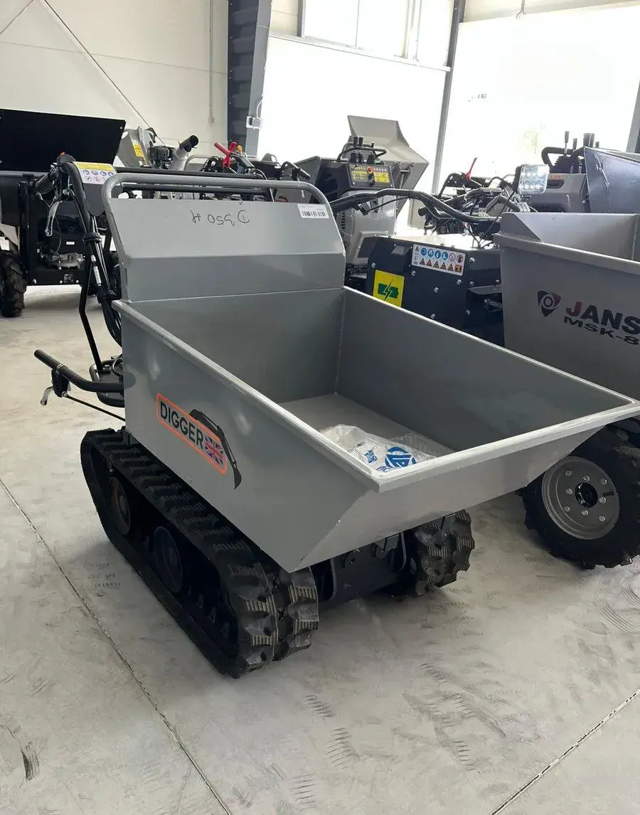 pásový mini dumper, nebzínové motorové kolečko , vyvážeč