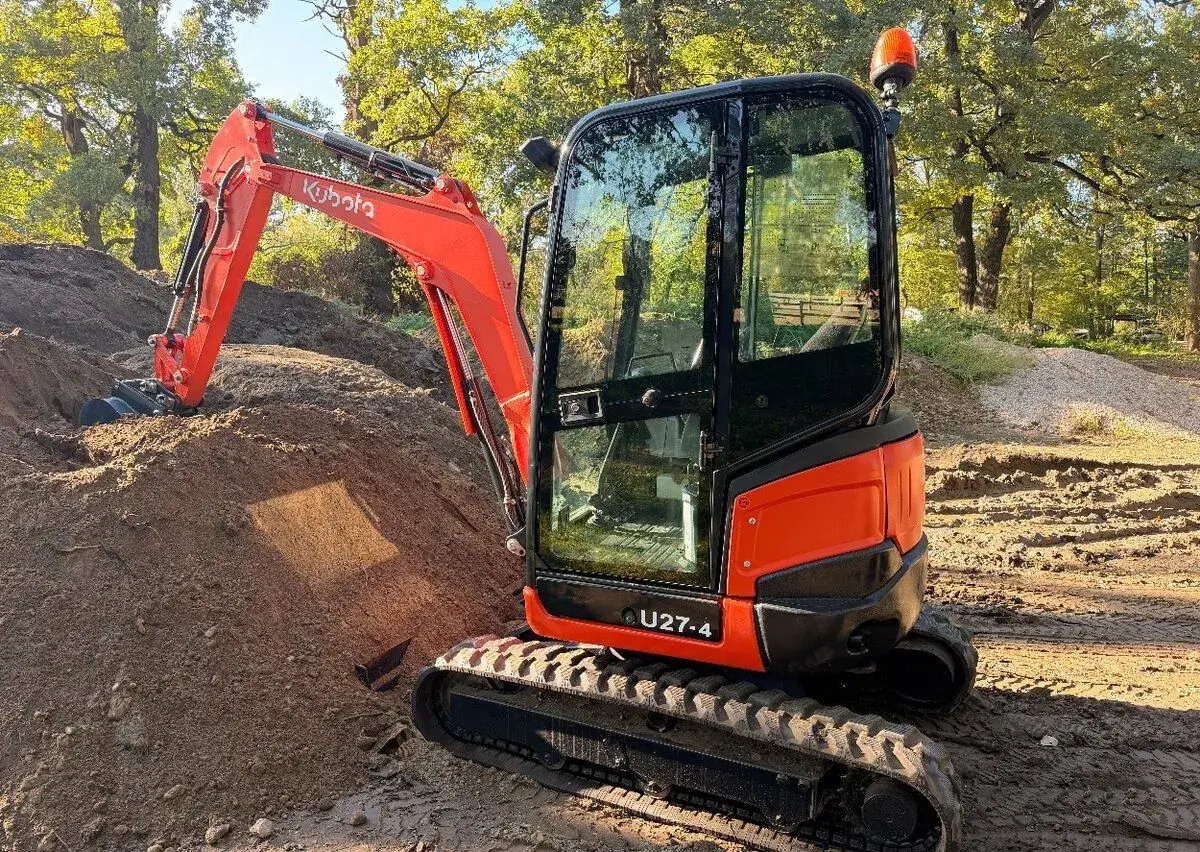 Minibagr Kubota U27-4 | rok 2020 | 2,7 t