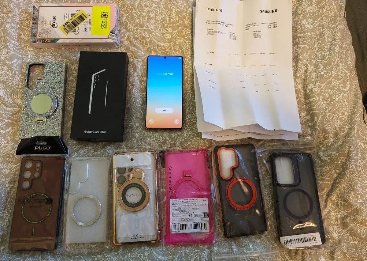 Samsung Galaxy S25 Ultra 12GB/512GB S938B Titanium Whitesilv