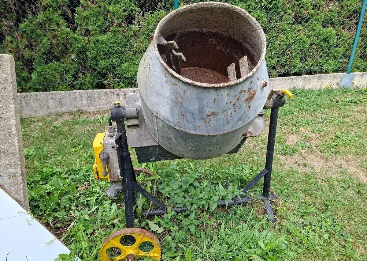 Stavební míchačka, 380V, 2 kolečka