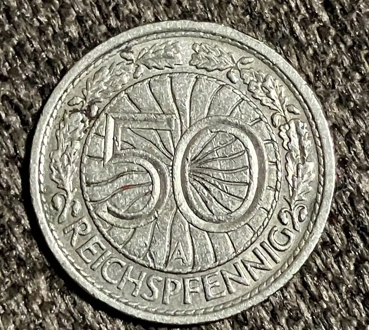 Mince 50 Reichspfennig 1936 - A