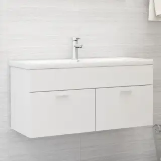 Umyvadlová skříňka 100cm s keramickým umyvadlem