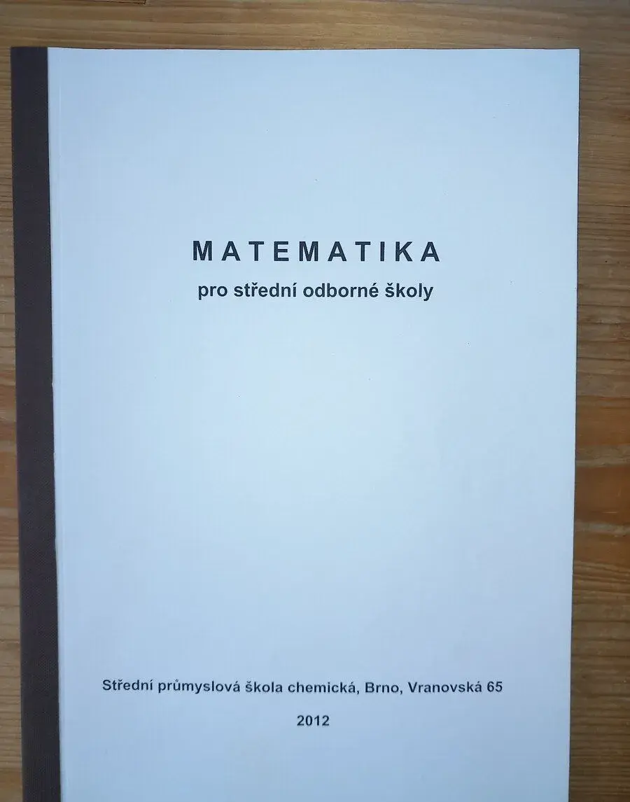 Matematika pro SOŠ - státní maturita z matematiky