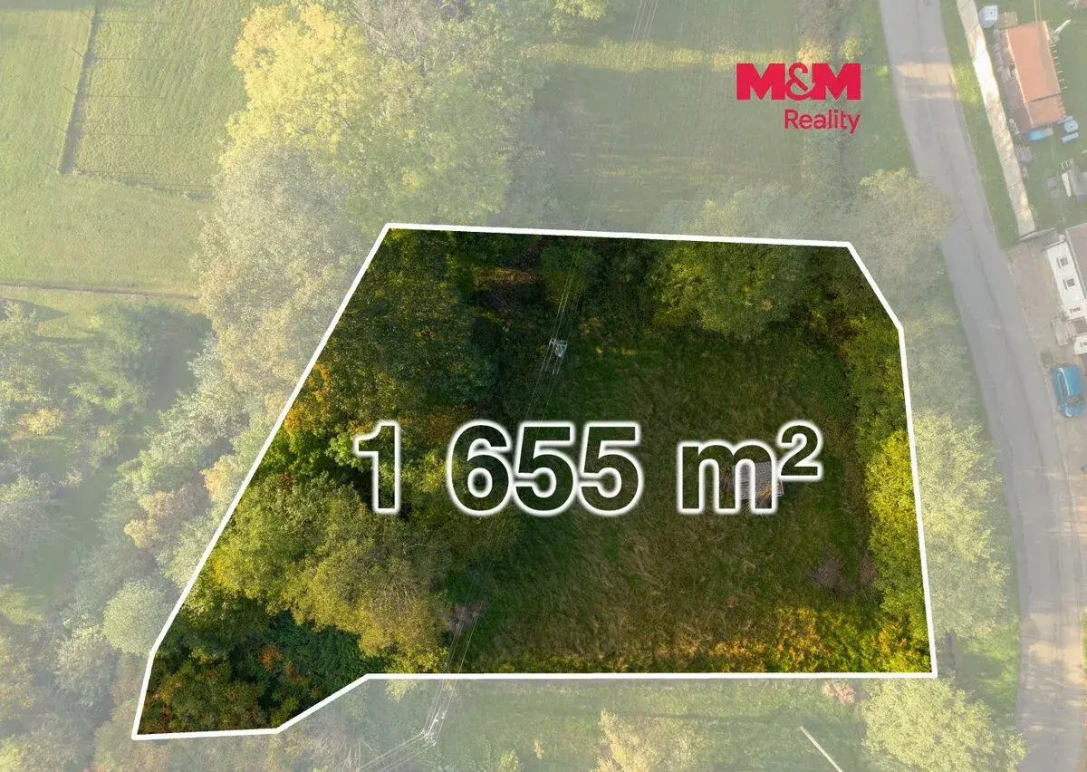 Prodej pozemku k bydlení, 1655 m², Kunratice u Cvikova