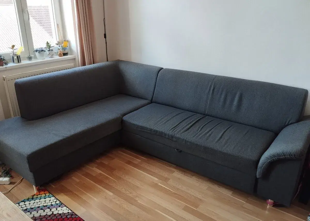 Sedací souprava, spaní a úložný prostor