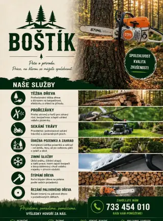 Údržba zeleně & těžba dřeva