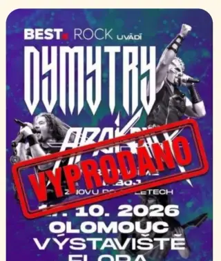 DYMYTRY a ARAKAIN dnes 17.10.202(6 OLOMOUC.