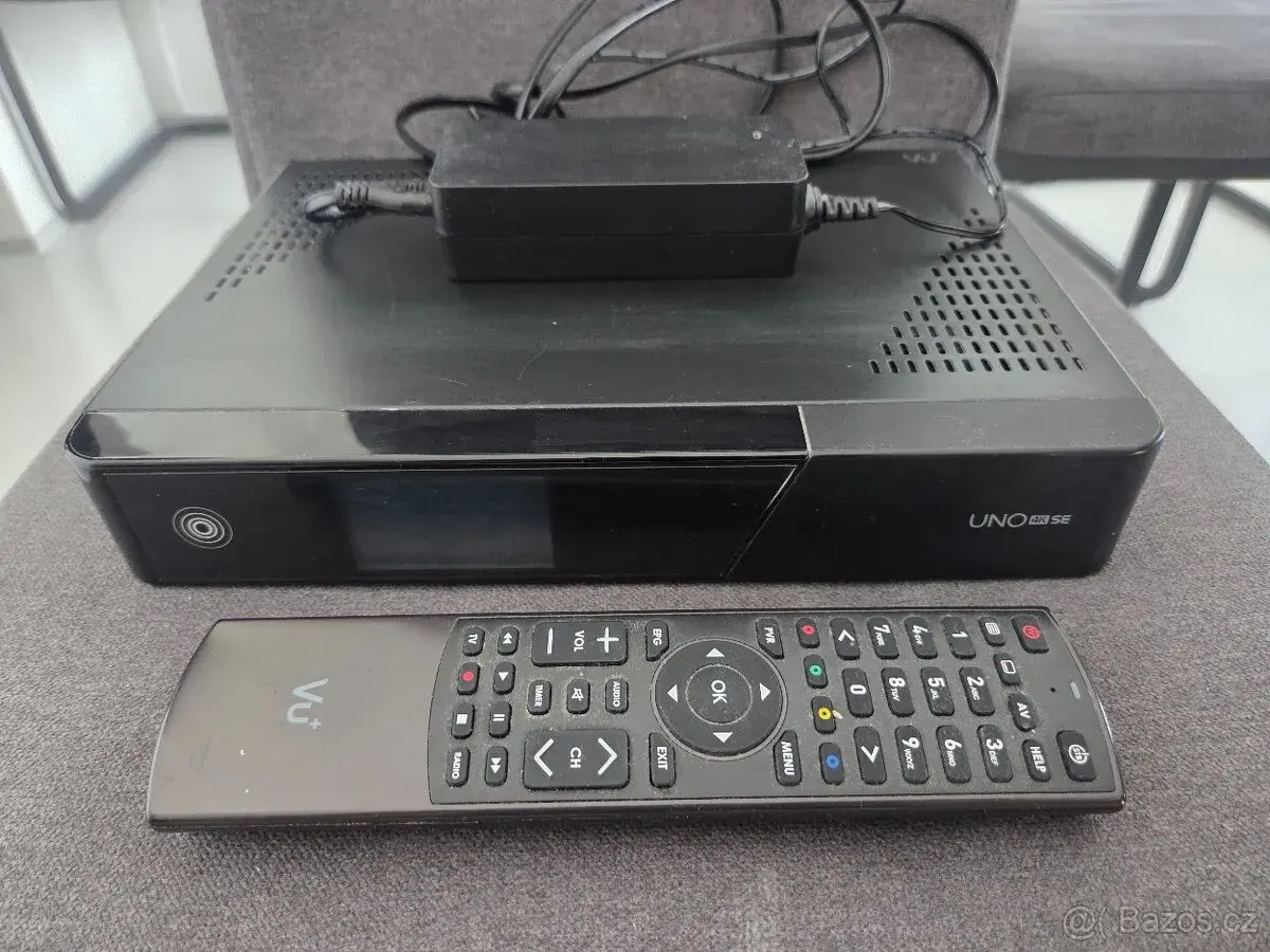 Satelitní přijímač VU+ UNO 4K SE + 500GB HD