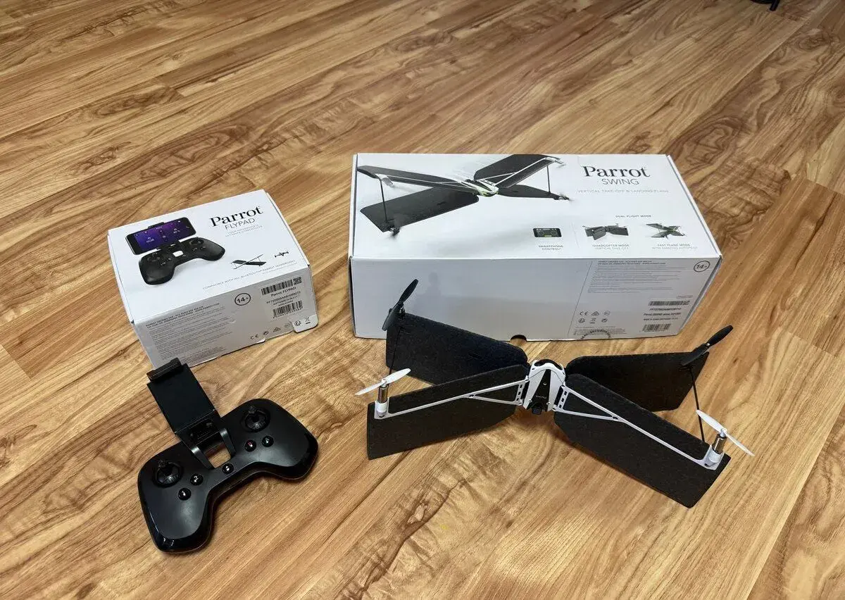 RC dron/letadlo parrot swing