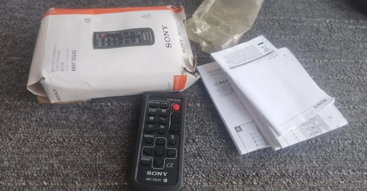 Dálkový ovladač Sony