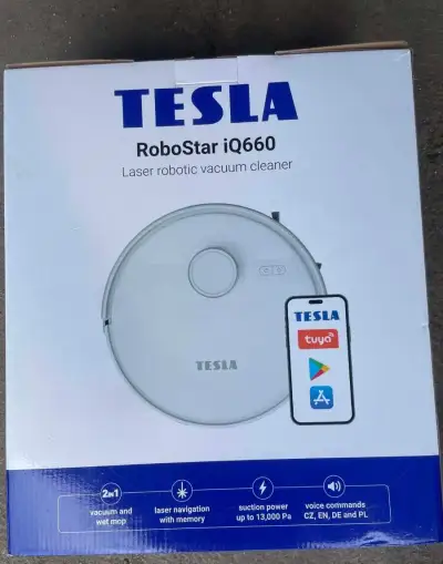 Laserový robotický vysavač Tesla Robostar iQ660