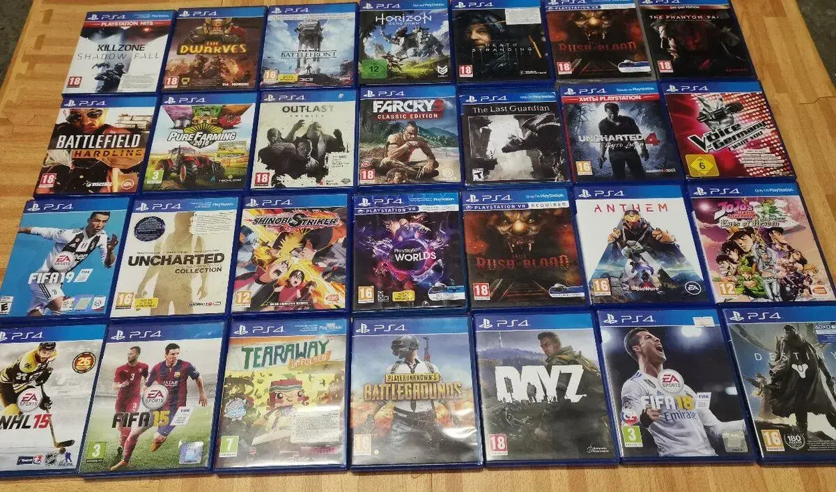 Hry na ps4