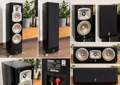 Yamaha domácí kino 5.0 – NS-555, NS-333, NS-C444 + HTR-6130