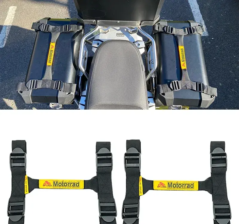 Pupruhy na kufry, nosiče motokufrů