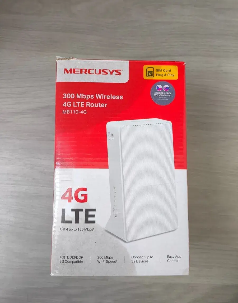 Mercusys MB110-4G - LTE router SIM