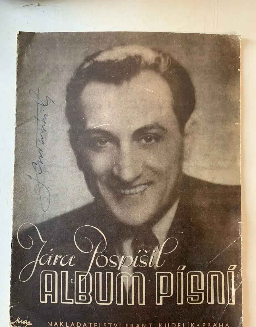 Jára Pospíšil album písní podepsané