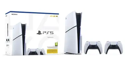 PS5 (Slim) s mechanikou 1TB 2xOvladač - záruka 2 Roky Alza