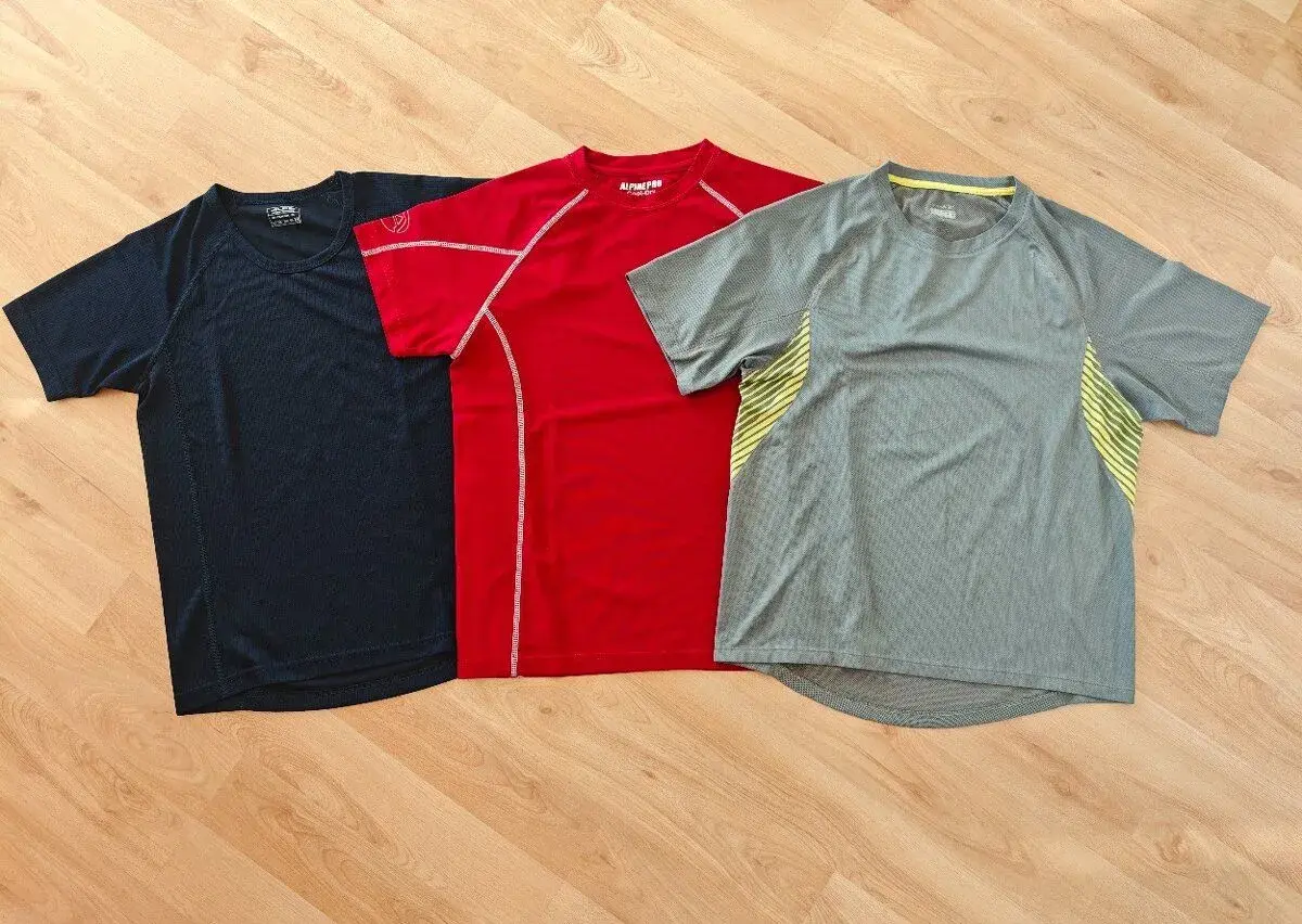 3x sportovní pánské tričko