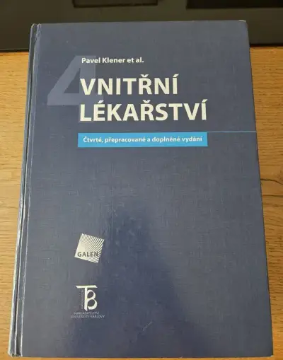 Knihu VNITŘNÍ LÉKAŘSTVÍ Pavel Klener et al.
