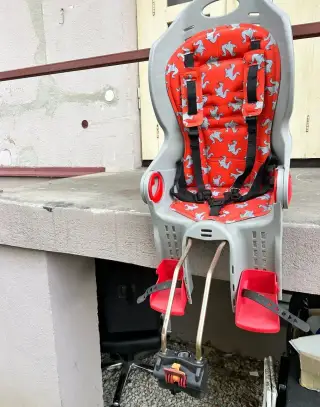Nová nepoužitá Dětská sedačka na kolo SHERMAN