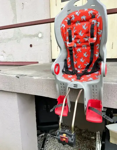 Nová nepoužitá Dětská sedačka na kolo SHERMAN