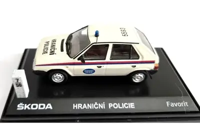 Škoda Favorit 136L HRANIČNÍ POLICIE 1:43