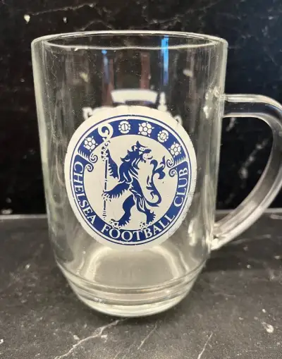 CHELSEA FC retro sberatelska sklenice