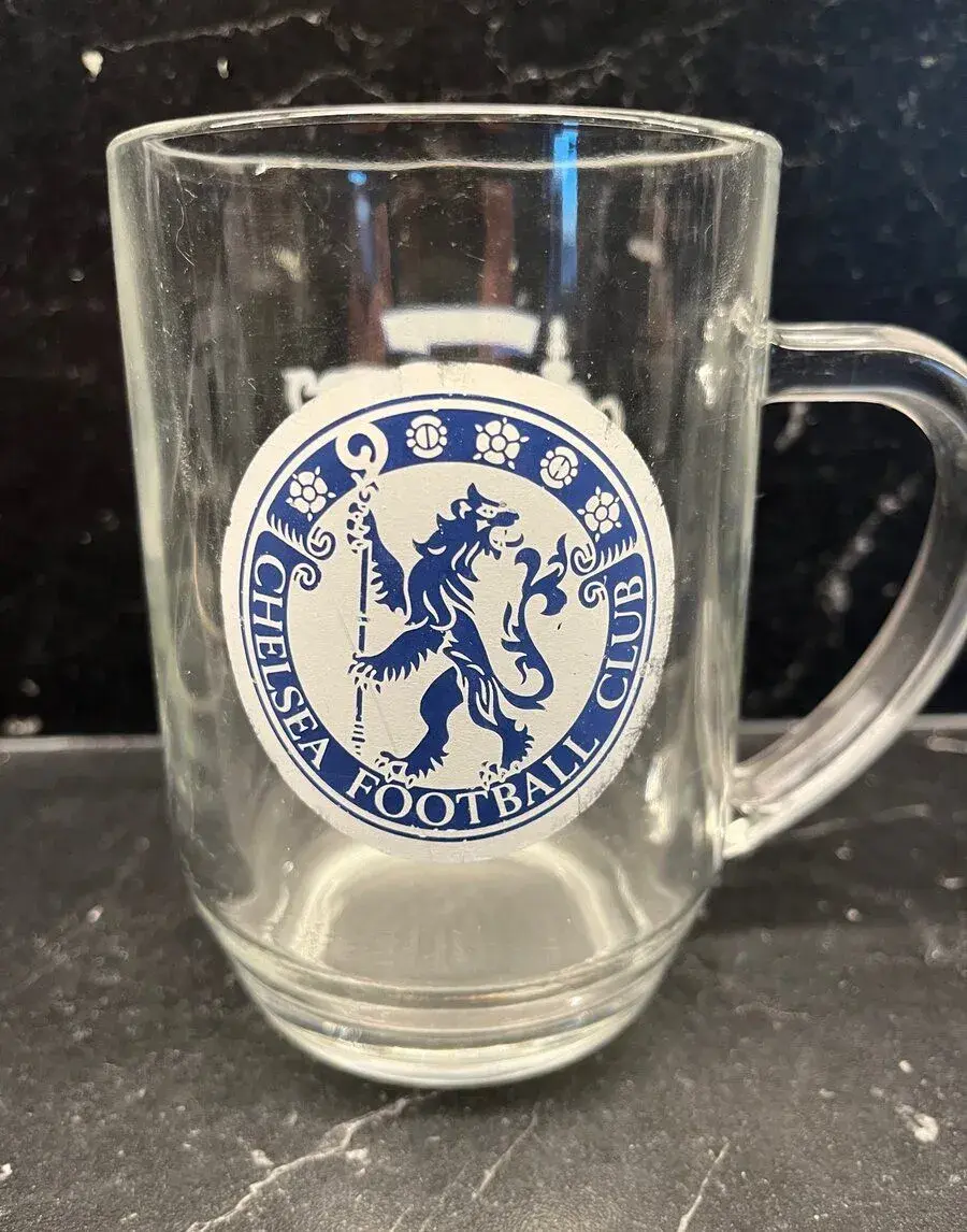 CHELSEA FC retro sberatelska sklenice