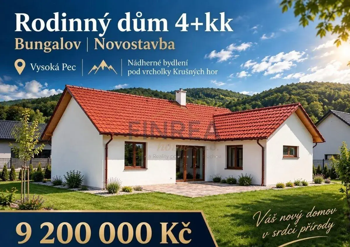 Prodej rodinného domu, 110 m2, Vysoká Pec, ul. Slunečné sady