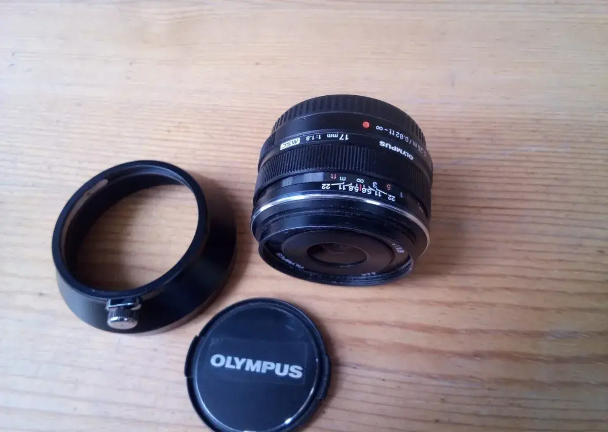 Objektiv m.zuiko 17mm f1,8