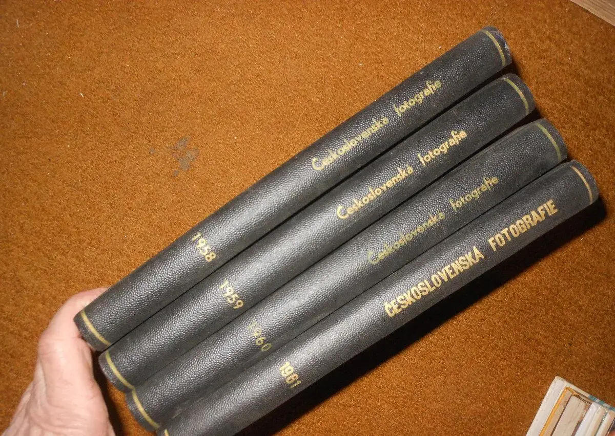 Časopis Českoslovensá fotografie 1958,59,60,61
