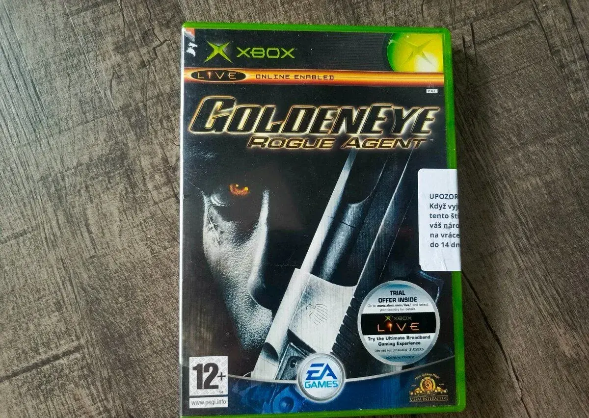 Xbox classic Golden Eye: Rouge Agent