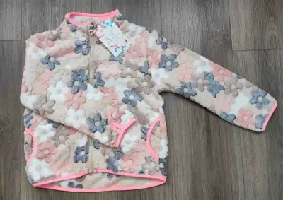Dívčí teplá fleecová mikina Kugo nová