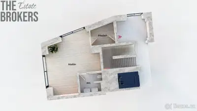 Prodej ateliéru 41m2, Praha 6- Suchdol