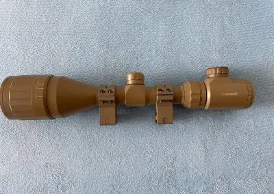 Airsoft Puškohled 3-9x50 AOEG s podsvícením - TAN [UFC]