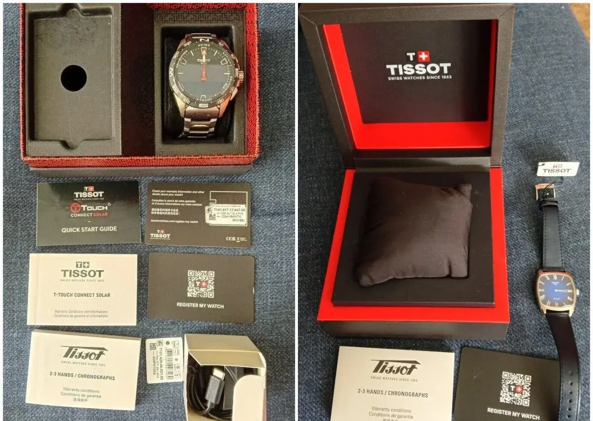 set hodinek Tissot: Stylist & T-Touch Connect Solar
