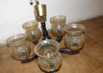 lustr + lampičky