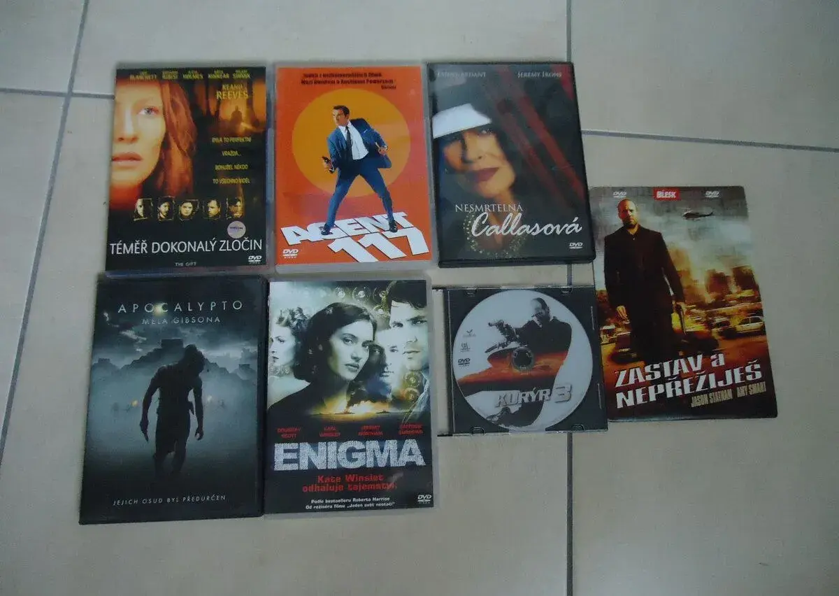DVD nosiče