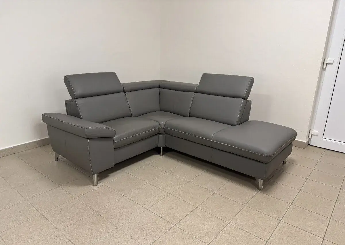 Sedací souprava rohová kožená -NEPOUŽITÁ